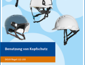 Benutzung von Kopfschutz