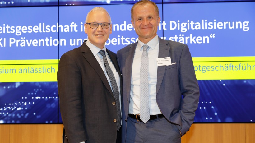Dr. Stefan Hussy (links) und Dr. Stephan Fasshauer (rechts)