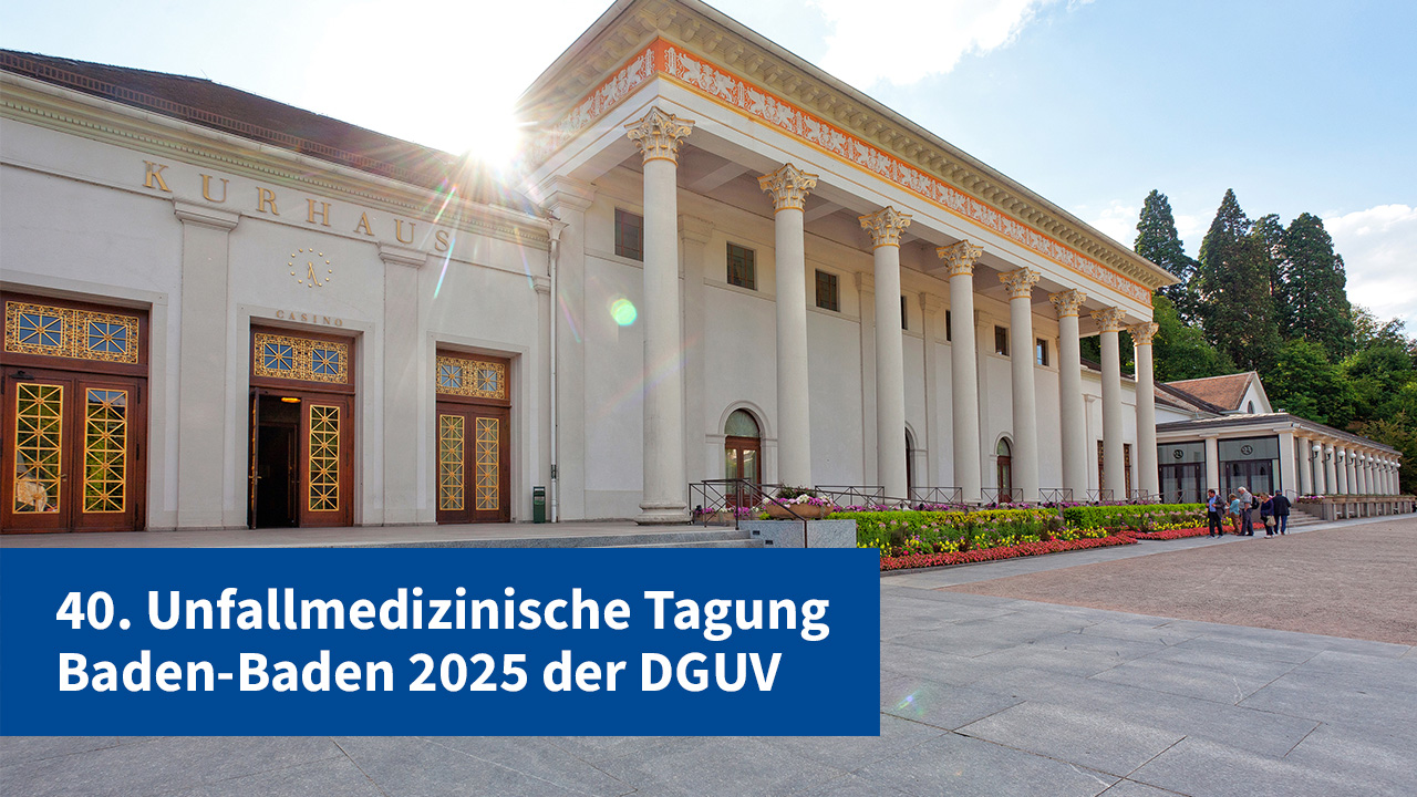 Tagungsort: Kurhaus Baden-Baden mit der Aufschrift auf dem Bild 